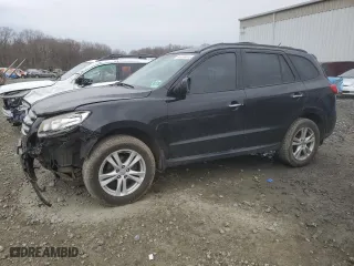 2012 Hyundai Santa Fe Limited with VIN 5XYZK3AB3CG144062, listed as a Copart auction lot 46228085 with 157,528 mi miles and Salvage Title. Bid and sale history available at carsss.com. Image 1.