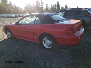 1995 Ford Mustang with VIN 1FALP4449SF205979, listed as a Copart auction lot 79690704 with 100,257 mi miles and Clean title. Bid and sale history available at DreamBid. Image 2.