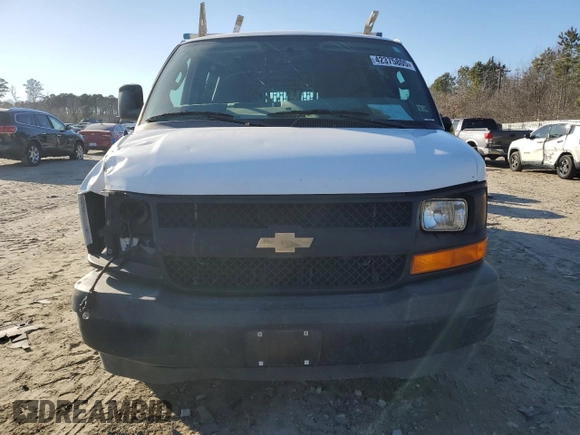 2017 Chevrolet Express Cargo with VIN 1GCZGHFG3H1183700, listed as a Copart auction lot 42375805 with 123,280 mi miles and Salvage title. Bid and sale history available at DreamBid. Image 5.