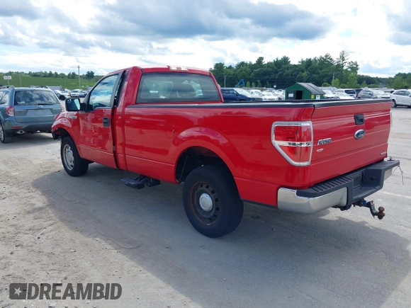 2011 Ford F-150 XL with VIN 1FTMF1CM8BKD06018, listed as a IAAI auction lot 40030829 with 88,784 mi miles. Bid and sale history available at carsss.com. Image 3.