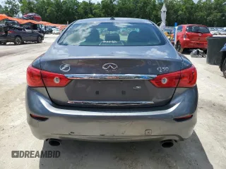 2014 Infiniti Q50 Premium z VIN JN1BV7AP4EM678784, wystawiony jako Copart lot #56641775 z przebiegiem 225 507 mil mil oraz Czysty tytuł • Clean title. Historia ofert i sprzedaży dostępna na DreamBid. Obrazek 6.