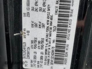 2000 Dodge Ram 2500 with VIN 3B7KF2364YG141972, listed as a Copart auction lot 70001534 with 184,140 mi miles and Salvage Title. Bid and sale history available at carsss.com. Image 12.