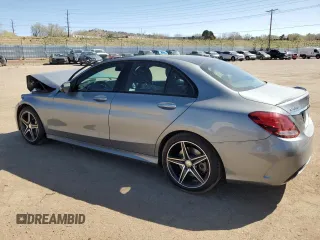 2016 Mercedes-Benz C 450 AMG with VIN 55SWF6EB3GU107429, listed as a Copart auction lot 52775825 with 85,991 mi miles and Salvage title. Bid and sale history available at DreamBid. Image 2.