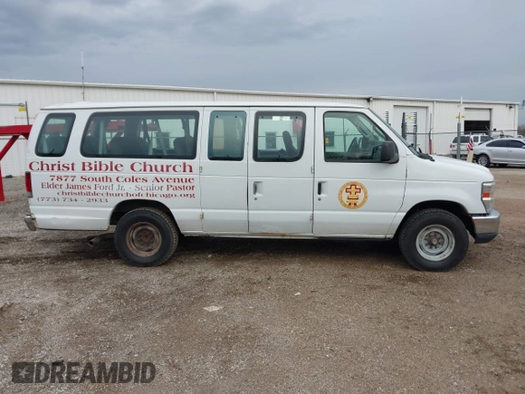 2010 Ford Econoline Passenger XL z VIN 1FBSS3BLXADA03000, wystawiony jako IAAI lot #42074166 z przebiegiem 134 179 mil mil oraz . Historia ofert i sprzedaży dostępna na DreamBid. Obrazek 13.