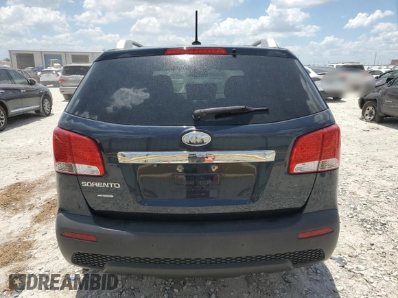 2012 Kia Sorento LX with VIN 5XYKT3A60CG254522, listed as a Copart auction lot 60502934 with 132,669 mi miles and Clean Title. Bid and sale history available at carsss.com. Image 6.