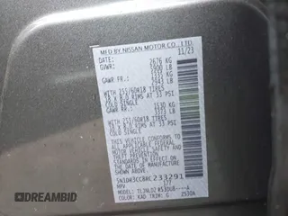 2024 Nissan Pathfinder SL z VIN 5N1DR3CC8RC233291, wystawiony jako IAAI lot #42006096 z przebiegiem 21 839 mil mil oraz . Historia ofert i sprzedaży dostępna na DreamBid. Obrazek 9.