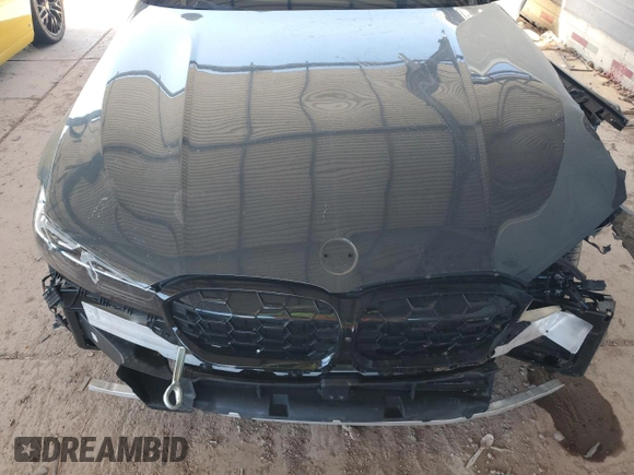2024 BMW 3 Series M340i with VIN 3MW49FS05R8E84755, listed as a Copart auction lot 49288935 with 12,258 mi miles and Salvage Title. Bid and sale history available at carsss.com. Image 11.