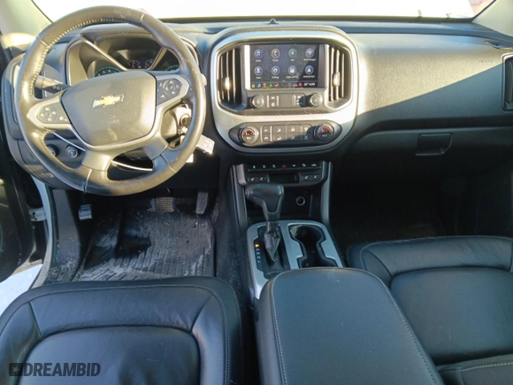 2021 Chevrolet Colorado 4WD ZR2 with VIN 1GCGTEENXM1115535, listed as a Copart auction lot 48066475 with 61,905 mi miles and Salvage Title. Bid and sale history available at carsss.com. Image 8.