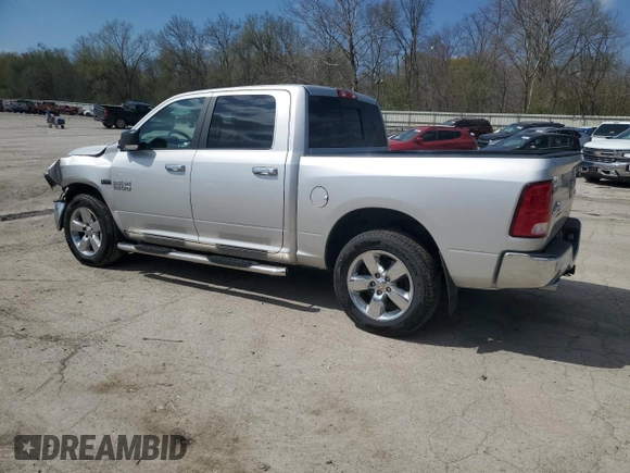 2017 Ram 1500 Big Horn with VIN 3C6RR7LT5HG533696, listed as a Copart auction lot 54144915 with 101,574 mi miles and Salvage Title. Bid and sale history available at carsss.com. Image 2.