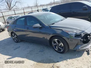 2023 Hyundai Elantra SEL with VIN KMHLS4AG4PU605972, listed as a IAAI auction lot 41784088 with 54,125 mi miles and . Bid and sale history available at DreamBid. Image 13.