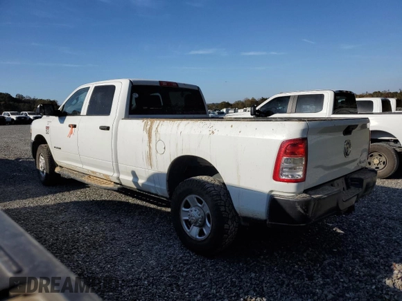 2022 Ram 3500 Tradesman with VIN 3C63R3GJ1NG217022, listed as a Copart auction lot 74438394 with 0 mi miles and Salvage Title. Bid and sale history available at carsss.com. Image 2.