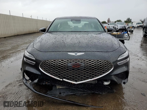2023 Genesis G70 2.0T with VIN KMTG34TA4PU123662, listed as a Copart auction lot 41686764 with 14,291 mi miles and Non Repairable. Bid and sale history available at DreamBid. Image 5.