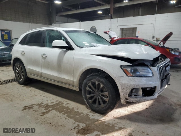 2017 Audi Q5 Premium with VIN WA1C2AFP9HA003352, listed as a Copart auction lot 45313745 with 69,398 mi miles and Salvage Title. Bid and sale history available at carsss.com. Image 4.