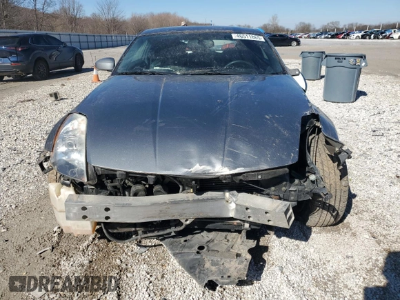 2004 Nissan 350Z Enthusiast with VIN JN1AZ34D74M100770, listed as a Copart auction lot 46511865 with 98,345 mi miles and Clean Title. Bid and sale history available at DreamBid. Image 5.