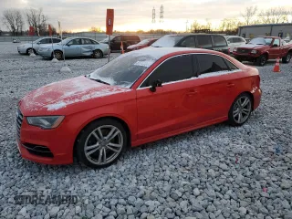 2015 Audi S3 2.0T Prestige with VIN WAUFFGFF3F1086806, listed as a Copart auction lot 82048054 with 108,033 mi miles and Salvage Title. Bid and sale history available at carsss.com. Image 1.