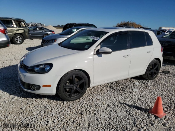 2013 Volkswagen Golf TDI w/Sunroof & Nav with VIN WVWNM7AJ0DW055514, listed as a Copart auction lot 81526564 with 111,386 mi miles and Salvage Title. Bid and sale history available at carsss.com. Image 1.