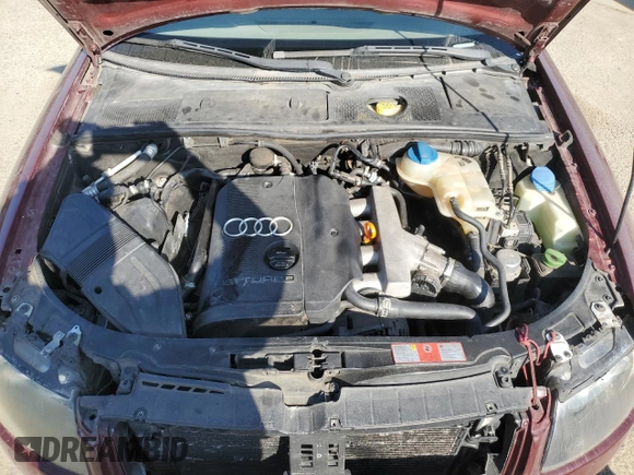 2005 Audi A4 1.8T z VIN WAUAC48H45K010925, wystawiony jako Copart lot #42209355 z przebiegiem 124 129 mil mil oraz Szkoda całkowita • Salvage title. Historia ofert i sprzedaży dostępna na DreamBid. Obrazek 11.