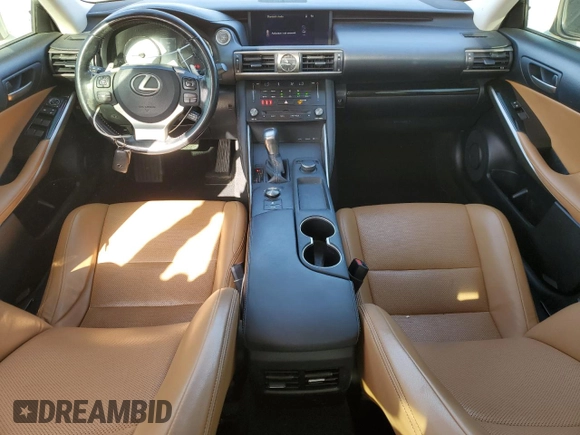 2017 Lexus IS 200t with VIN JTHBA1D23H5044112, listed as a Copart auction lot 49811355 with 116,226 mi miles and Salvage Title. Bid and sale history available at DreamBid. Image 8.