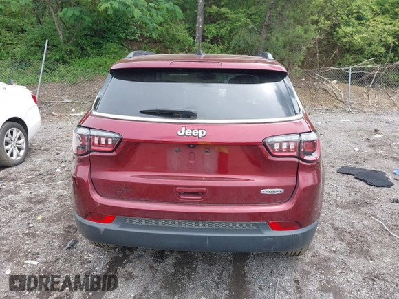 2022 Jeep Compass Latitude with VIN 3C4NJCBB9NT202123, listed as a IAAI auction lot 42234627 with 87,792 mi miles and . Bid and sale history available at DreamBid. Image 16.