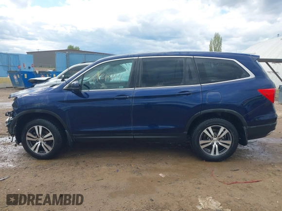 2018 Honda Pilot EX-L with VIN 5FNYF6H50JB026024, listed as a IAAI auction lot 41424404 with 56,030 mi miles. Bid and sale history available at carsss.com. Image 15.