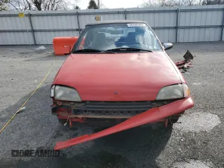 1991 Geo Metro z VIN JG1MR3364MK606333, wystawiony jako Copart lot #50208305 z przebiegiem 3616 mil mil oraz Szkody całkowita. Historia ofert i sprzedaży dostępna na DreamBid. Obrazek 5.