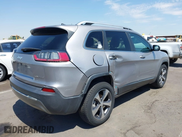 2019 Jeep Cherokee Limited с VIN 1C4PJLDB2KD443531, выставлен на аукционе IAAI как лот 42620476 с пробегом 60 644 миль миль и . История ставок и продаж доступна на DreamBid. Изображение 4.