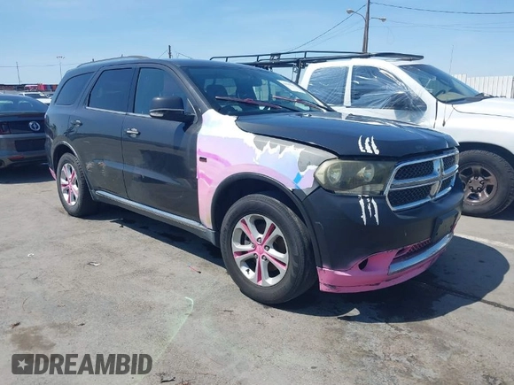 2011 Dodge Durango Crew with VIN 1D4RD4GG4BC732173, listed as a IAAI auction lot 41989103 with Not Provided miles and . Bid and sale history available at DreamBid. Image 1.