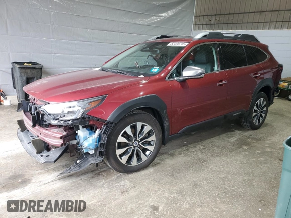 2023 Subaru Outback Touring XT with VIN 4S4BTGPD0P3158571, listed as a Copart auction lot 52490705 with 19,285 mi miles and Salvage title. Bid and sale history available at DreamBid. Image 1.
