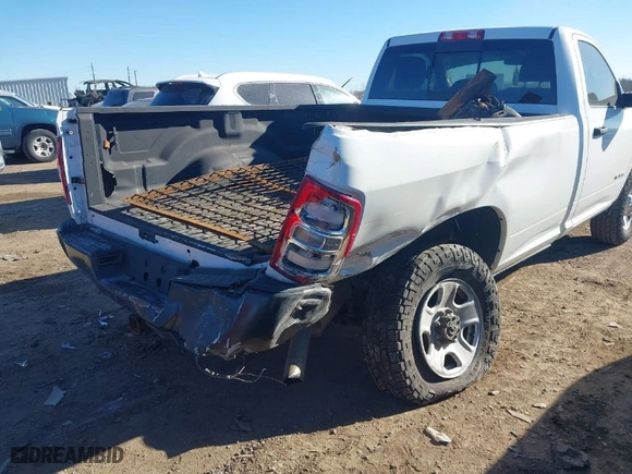 2019 Ram 2500 Tradesman with VIN 3C6MR5AJ0KG643448, listed as a IAAI auction lot 41281882 with 65,536 mi miles. Bid and sale history available at carsss.com. Image 6.