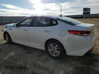 2017 Kia Optima LX with VIN 5XXGT4L38HG133070, listed as a Copart auction lot 85195614 with 128,196 mi miles and Salvage Title. Bid and sale history available at carsss.com. Image 2.