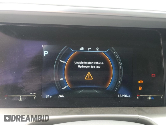 2019 Hyundai NEXO z VIN KM8J74A6XKU002131, wystawiony jako Copart lot #67855134 z przebiegiem 13 690 mil mil oraz Czysty tytuł • Clean title. Historia ofert i sprzedaży dostępna na DreamBid. Obrazek 9.