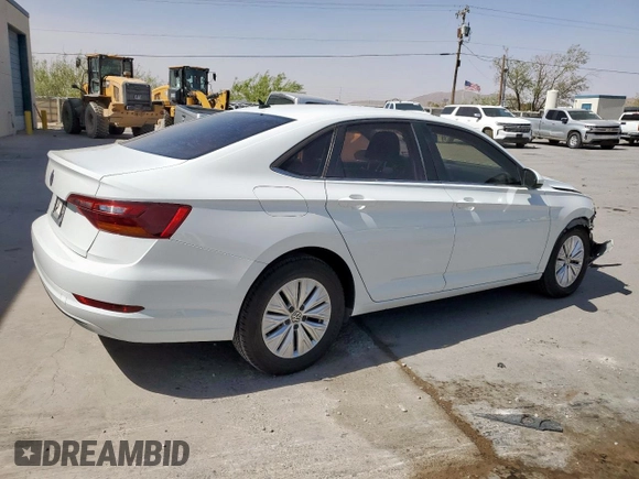 2019 Volkswagen Jetta S with VIN 3VWC57BU2KM046658, listed as a Copart auction lot 61465635 with 58,590 mi miles and Salvage title. Bid and sale history available at DreamBid. Image 3.