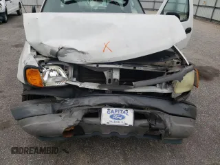 2004 Ford F-150 XL with VIN 2FTRF18244CA43689, listed as a Copart auction lot 57399855 with 152,772 mi miles and Salvage title. Bid and sale history available at DreamBid. Image 11.