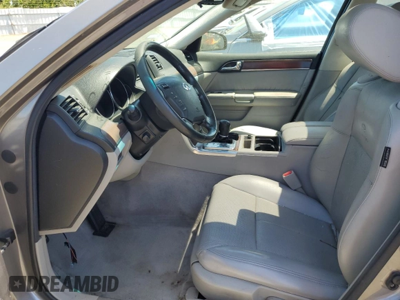 2008 Infiniti M z VIN JNKAY01E58M605738, wystawiony jako Copart lot #80162874 z przebiegiem Nie podano mil oraz Szkoda całkowita • Salvage title. Historia ofert i sprzedaży dostępna na DreamBid. Obrazek 7.