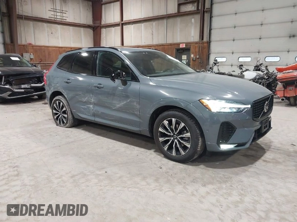 2023 Volvo XC60 Plus Dark Theme with VIN YV4L12RW7P1253928, listed as a IAAI auction lot 41995098 with 36,211 mi miles. Bid and sale history available at carsss.com. Image 1.