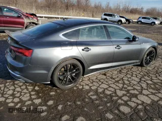 2021 Audi A5 Sportback S line Premium Plus with VIN WAUFACF56MA041922, listed as a Copart auction lot 78550953 with 9,673 mi miles. Bid and sale history available at carsss.com. Image 3.
