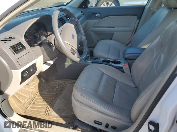 2012 Ford Fusion SEL with VIN 3FAHP0JA8CR434571, listed as a Copart auction lot 60195345 with 166,245 mi miles and Clean title. Bid and sale history available at DreamBid. Image 7.