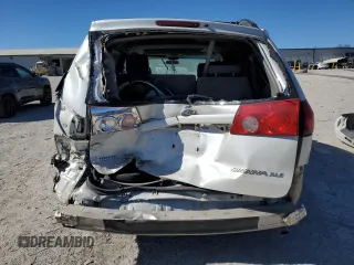 2006 Toyota Sienna XLE with VIN 5TDZA22C36S522621, listed as a Copart auction lot 47387675 with 214,500 mi miles and Salvage Title. Bid and sale history available at carsss.com. Image 6.