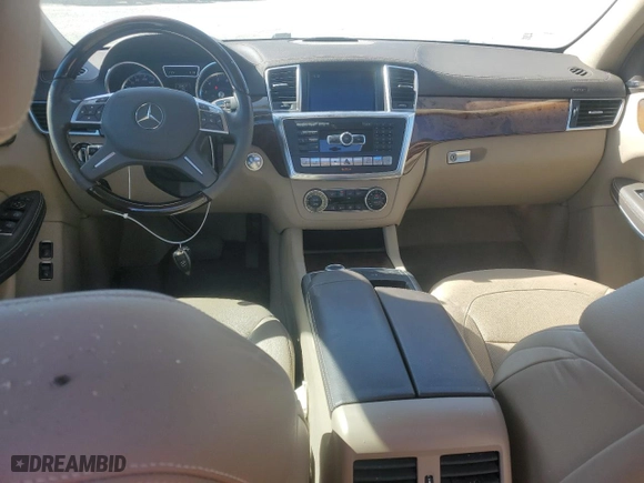 2015 Mercedes-Benz GL-Class GL 550 with VIN 4JGDF7DE7FA609115, listed as a Copart auction lot 46623625 with 50,529 mi miles and Salvage Title. Bid and sale history available at carsss.com. Image 8.