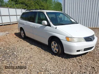2002 Honda Odyssey EX-L z VIN 5FNRL18072B029461, wystawiony jako IAAI lot #42079111 z przebiegiem 354 612 mil mil oraz . Historia ofert i sprzedaży dostępna na DreamBid. Obrazek 1.