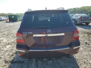 2010 Mercedes-Benz GLK 350 with VIN WDCGG5GB3AF466285, listed as a Copart auction lot 52941755 with 166,193 mi miles and Salvage Title. Bid and sale history available at DreamBid. Image 6.