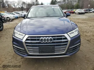 2018 Audi Q5 Premium Plus with VIN WA1BNAFY6J2209949, listed as a Copart auction lot 49224405 with 47,690 mi miles and Salvage Title. Bid and sale history available at carsss.com. Image 5.