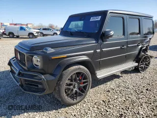 2021 Mercedes-Benz G with VIN W1NYC7HJ8MX418781, listed as a Copart auction lot 50465945 with Not Provided miles and Salvage Title. Bid and sale history available at carsss.com. Image 1.