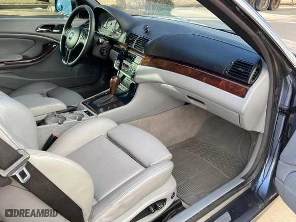 2004 BMW 3 Series 330Ci with VIN WBABW534X4PL44285, listed as a Copart auction lot 88598245 with 134,376 mi miles and Clean Title. Bid and sale history available at carsss.com. Image 5.