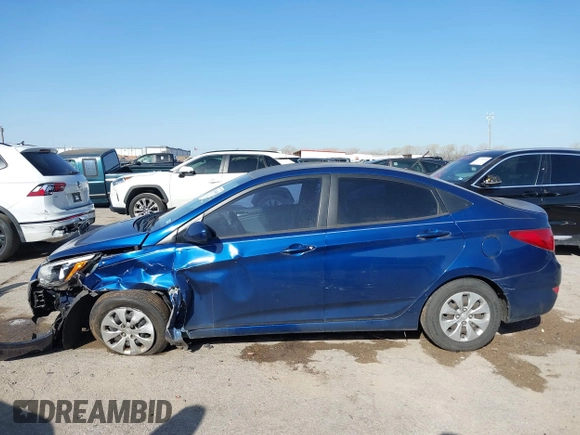 2015 Hyundai Accent GLS with VIN KMHCT4AE5FU907085, listed as a IAAI auction lot 41844688 with 156,384 mi miles. Bid and sale history available at carsss.com. Image 14.