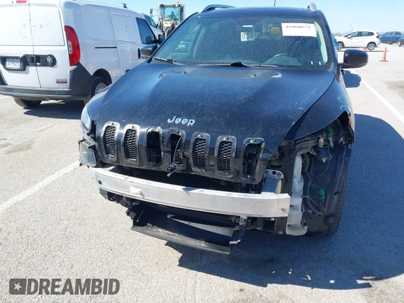 2017 Jeep Cherokee Limited with VIN 1C4PJMDS4HW564127, listed as a IAAI auction lot 41808675 with 144,472 mi miles. Bid and sale history available at carsss.com. Image 6.