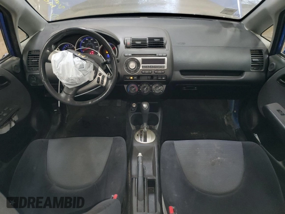 2008 Honda Fit Sport with VIN JHMGD38678S036943, listed as a Copart auction lot 48929485 with 152,950 mi miles and Salvage Title. Bid and sale history available at carsss.com. Image 8.
