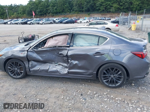 2021 Acura ILX Premium with VIN 19UDE2F82MA005584, listed as a IAAI auction lot 40176167 with 38,951 mi miles and . Bid and sale history available at DreamBid. Image 14.