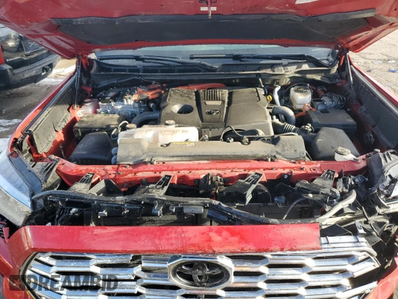 2023 Toyota Sequoia SR5 with VIN 7SVAAABA1PX019290, listed as a Copart auction lot 42162895 with 29,184 mi miles and Salvage Title. Bid and sale history available at carsss.com. Image 12.