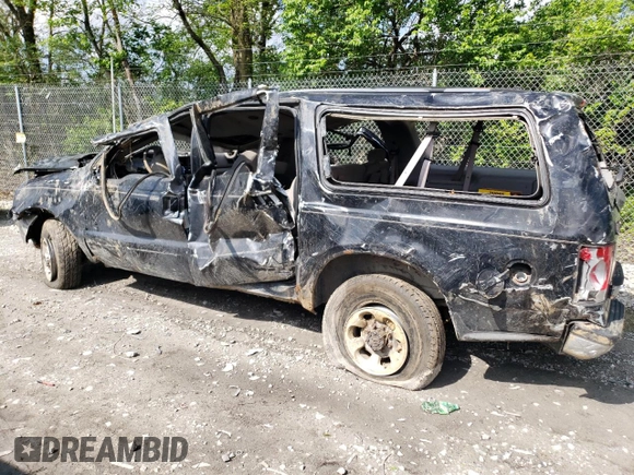 2000 Ford Excursion XLT z VIN 1FMNU41S8YEC60691, wystawiony jako Copart lot #55406265 z przebiegiem Nie podano mil oraz Szkoda całkowita • Salvage title. Historia ofert i sprzedaży dostępna na DreamBid. Obrazek 2.